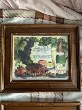 Wall Decor Champagne & Chardonnay Paintings